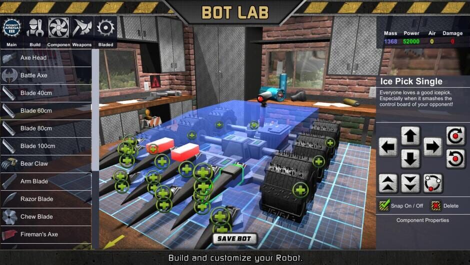 Capture de Robot Arena III