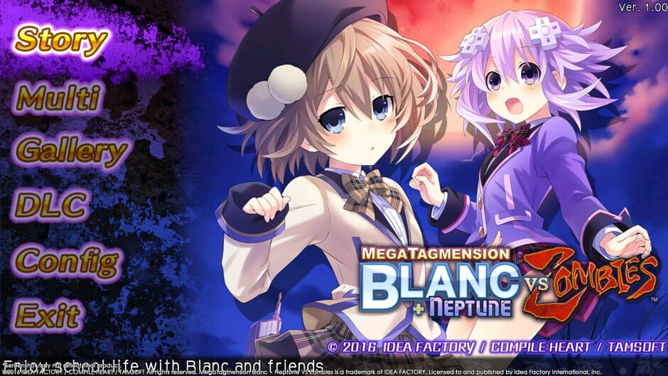 Capture de Megatagmension Blanc + Neptune VS Zombies