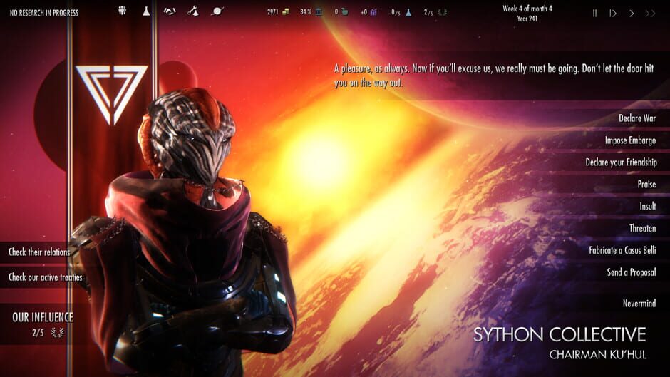 Capture de Dawn of Andromeda