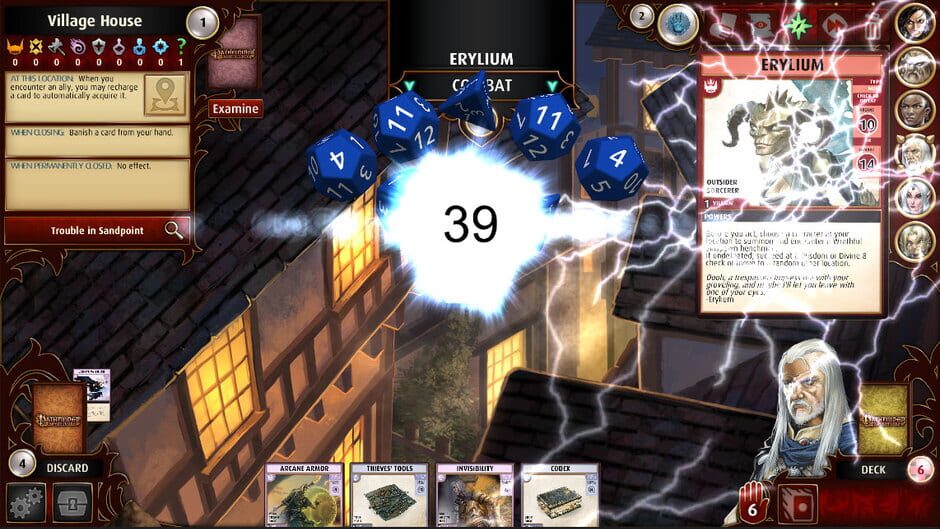 Capture de Pathfinder Adventures