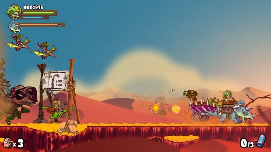 Capture de Caveman Warriors