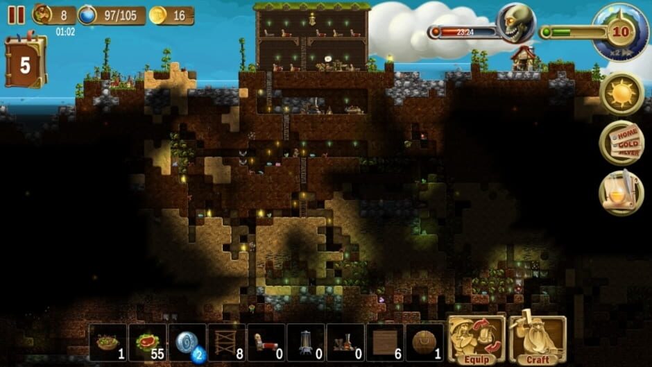 Capture de Craft the World