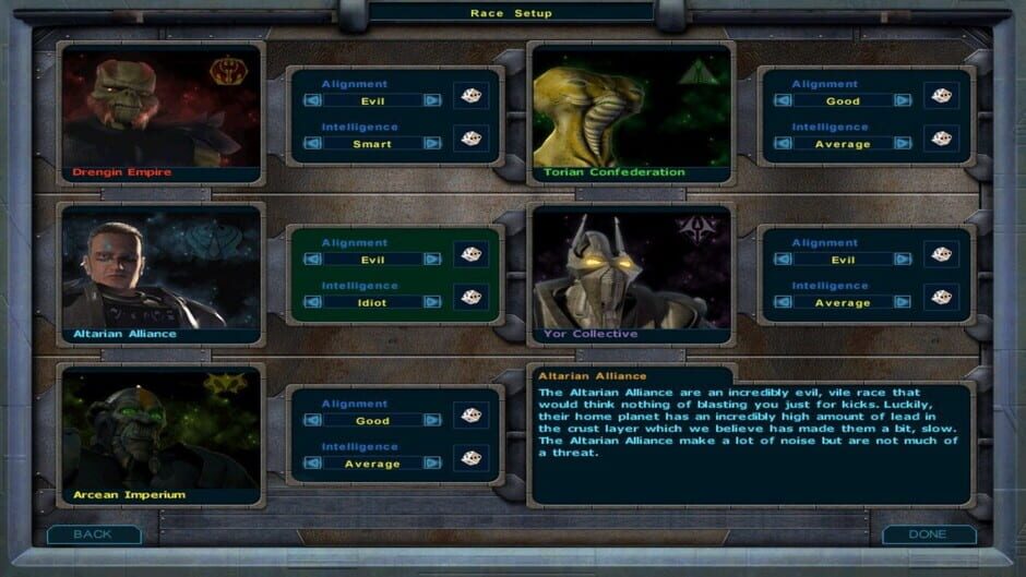 Capture de Galactic Civilizations I: Ultimate Edition