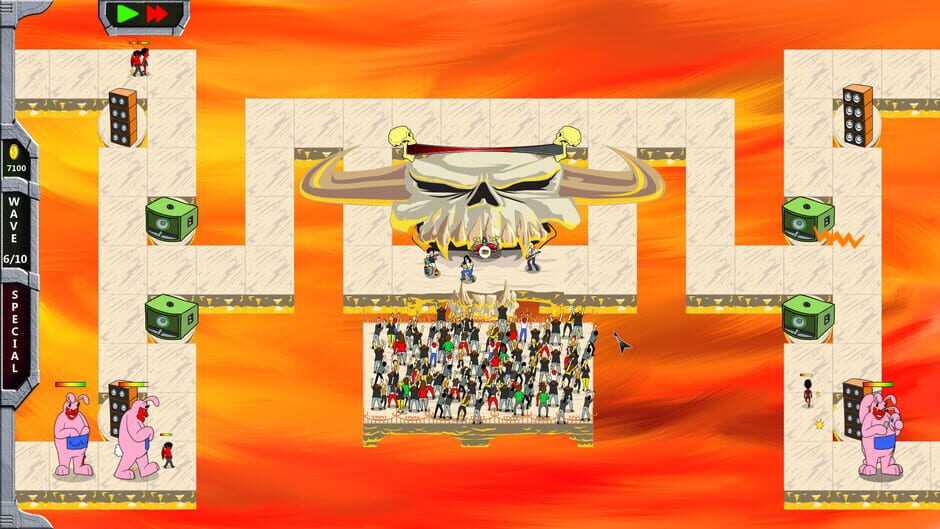 Capture de Rock 'N' Roll Defense