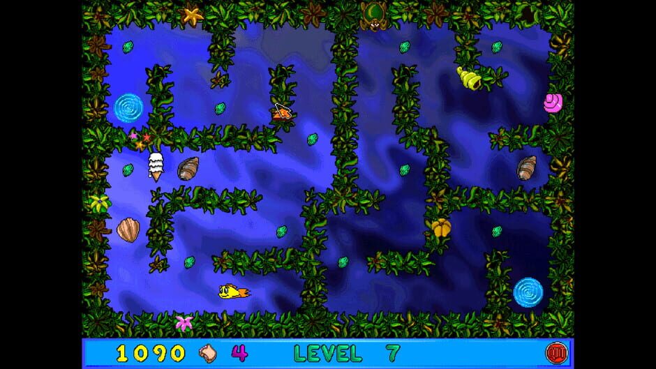 Capture de Freddi Fish and Luther's Maze Madness