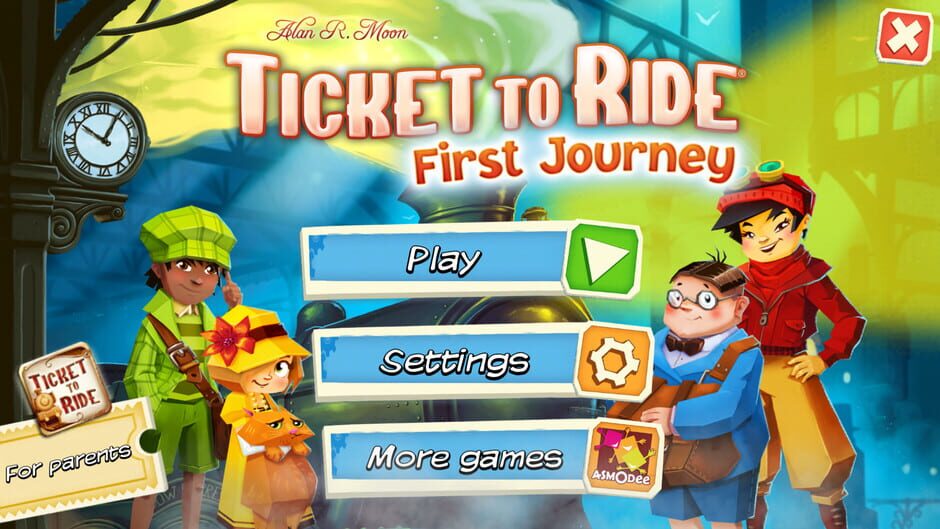 Capture de Ticket to Ride: First Journey