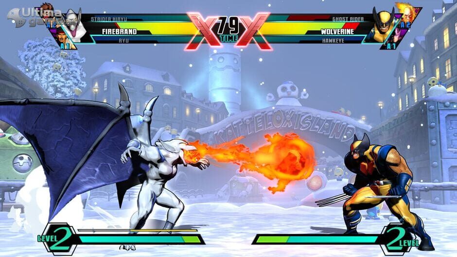 Capture d’Ultimate Marvel vs. Capcom 3