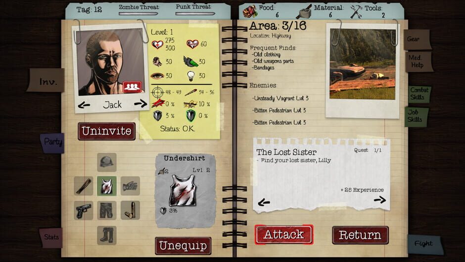 Capture de Dead Age