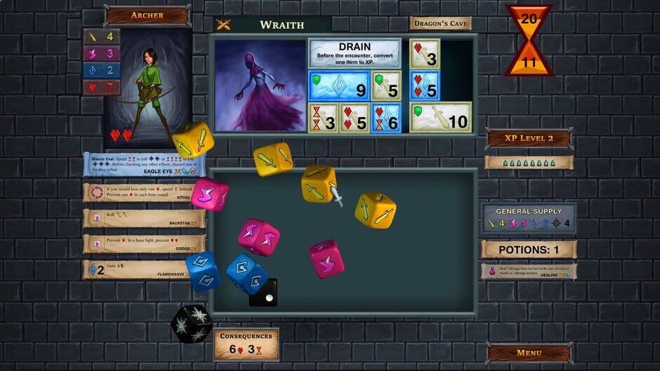 Capture de One Deck Dungeon