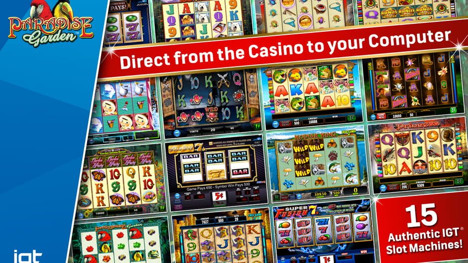 Capture d’IGT Slots Paradise Garden