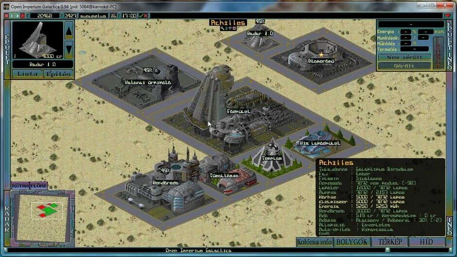 Capture d’Imperium Galactica