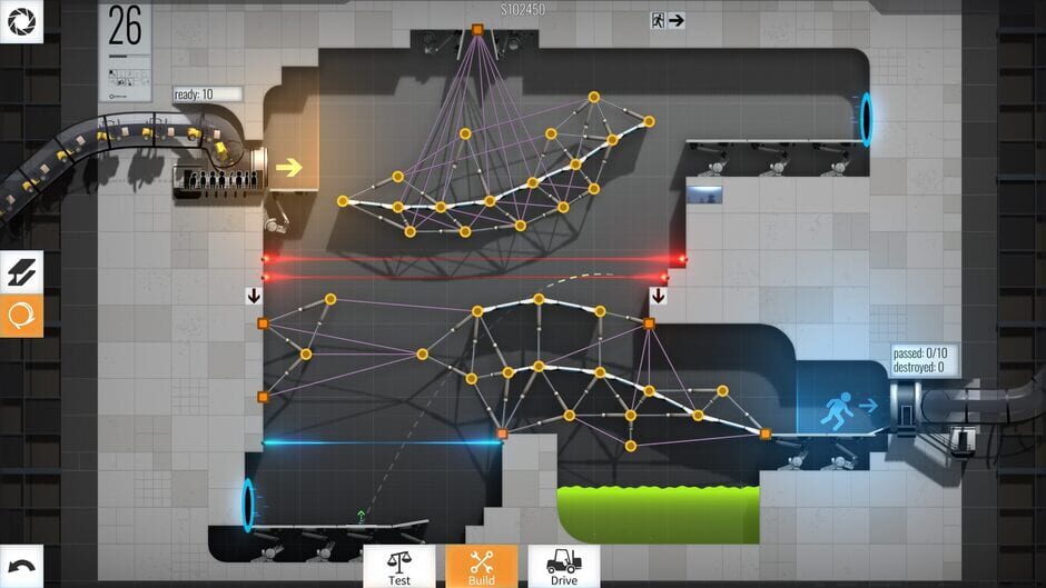 Capture de Bridge Constructor Portal