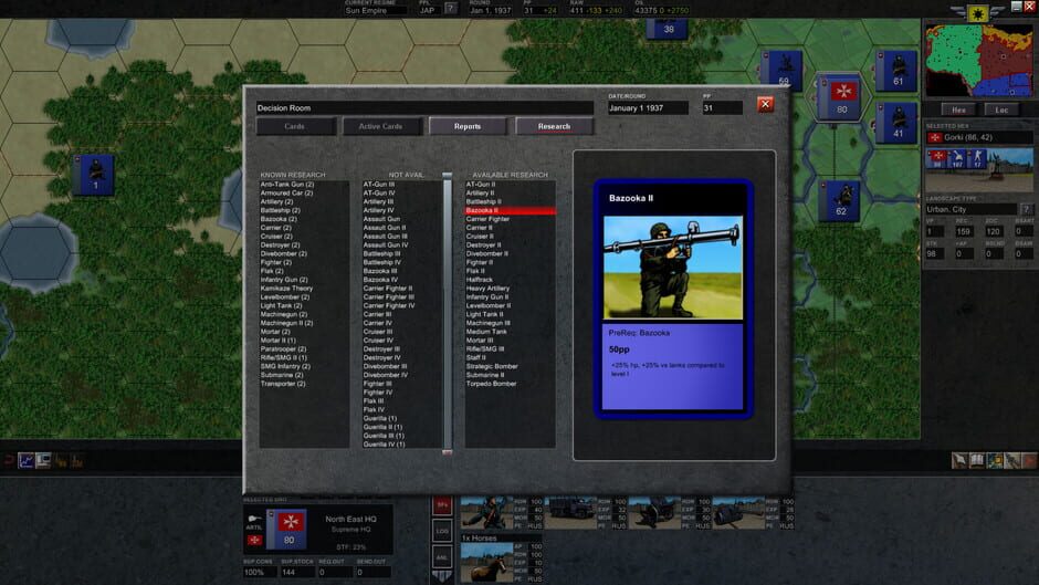Capture d’Advanced Tactics Gold