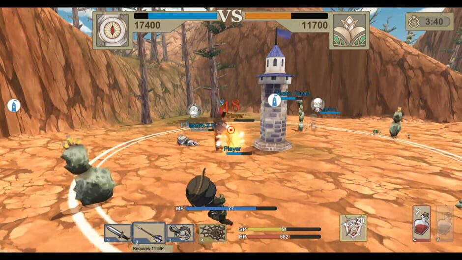 Capture de Fantasy Versus
