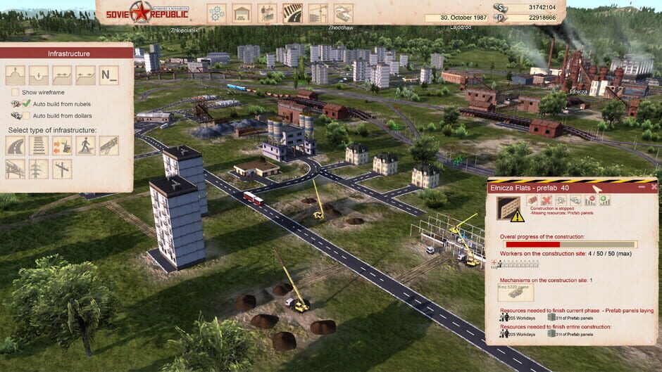 Capture de Workers & Resources: Soviet Republic