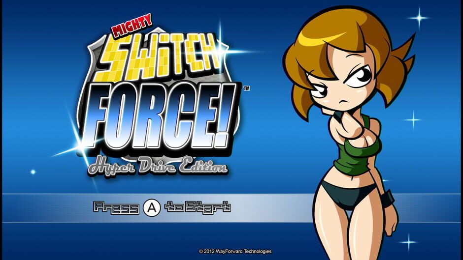 Capture de Mighty Switch Force! Hyper Drive Edition