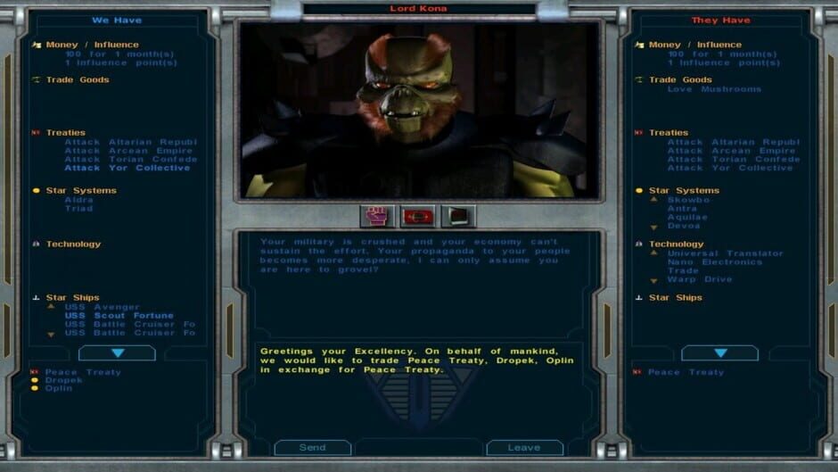 Capture de Galactic Civilizations I: Ultimate Edition