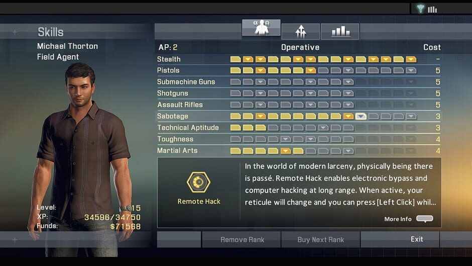 Capture d’Alpha Protocol