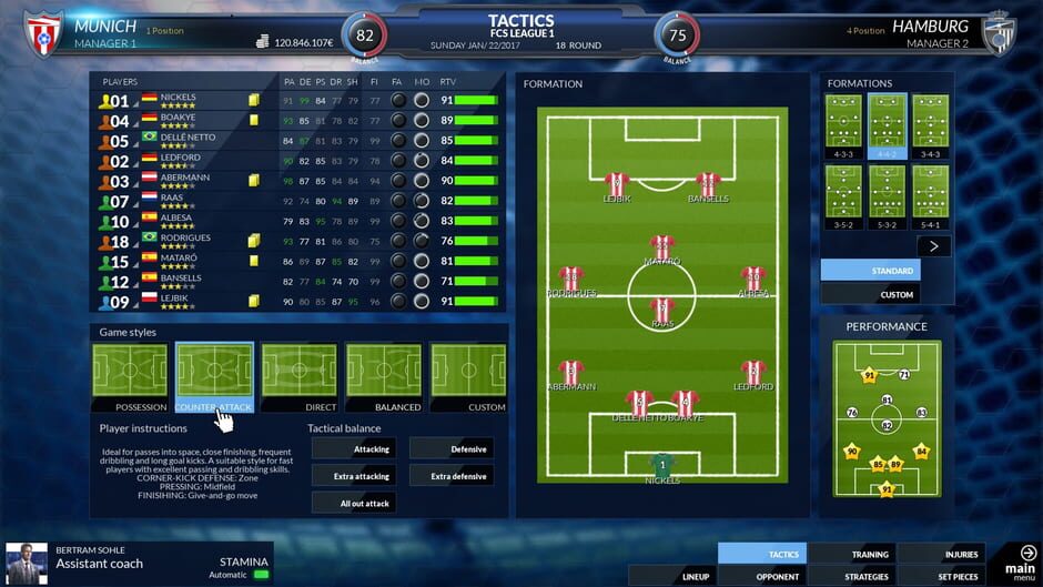 Capture de Football Club Simulator - FCS