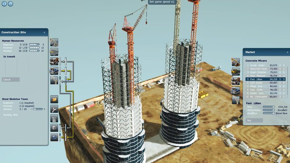 Capture de Skyscraper Simulator