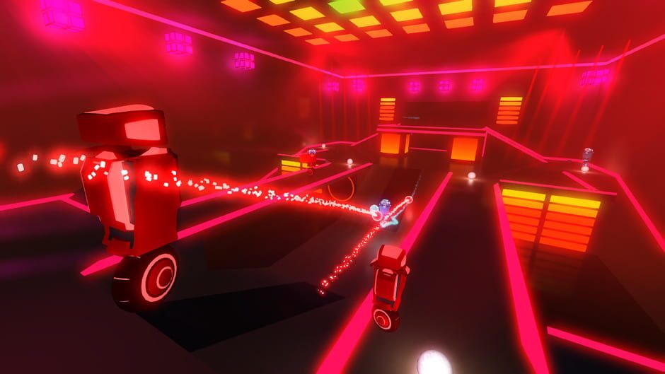 Capture de Robot Roller-Derby Disco Dodgeball