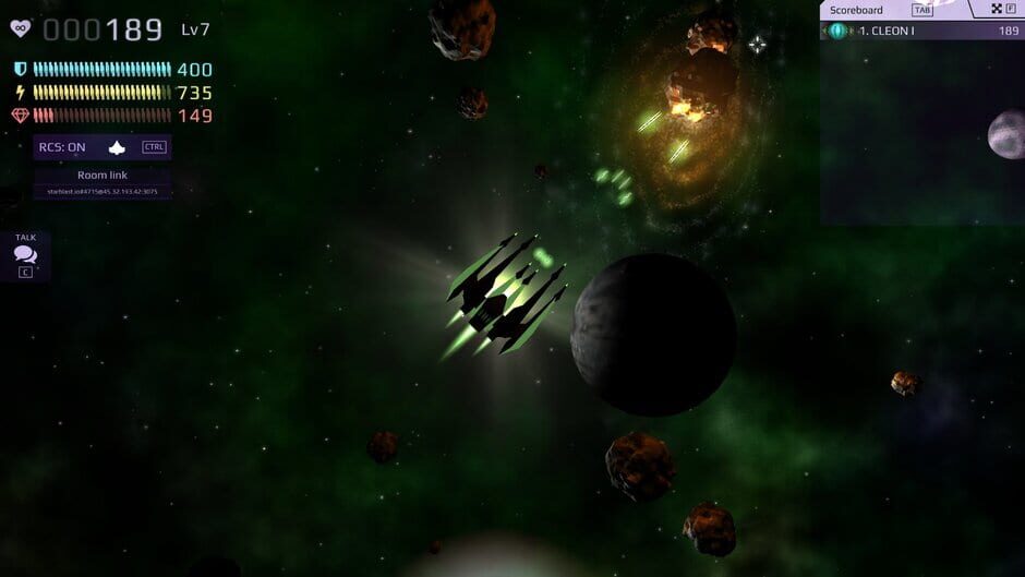 Capture de Starblast