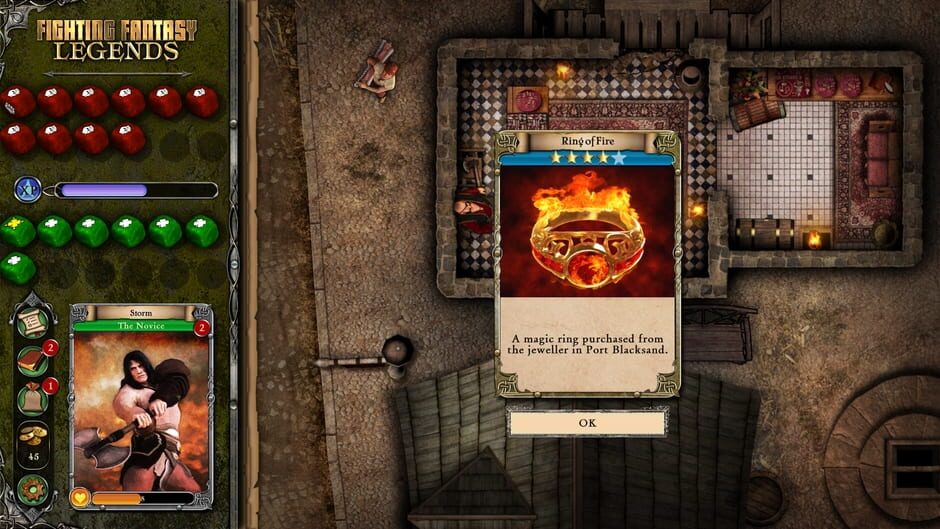 Capture de Fighting Fantasy Legends