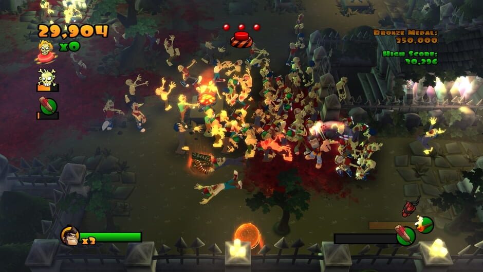 Capture de Burn Zombie Burn!