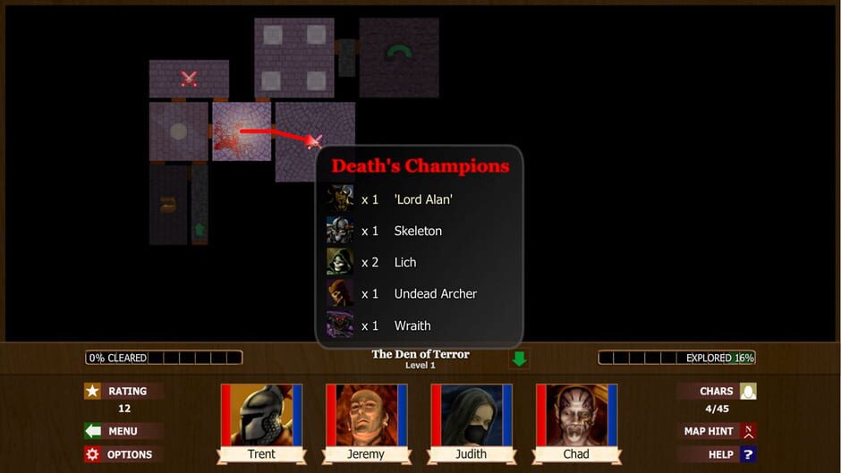 Capture de Monsters' Den: Book of Dread