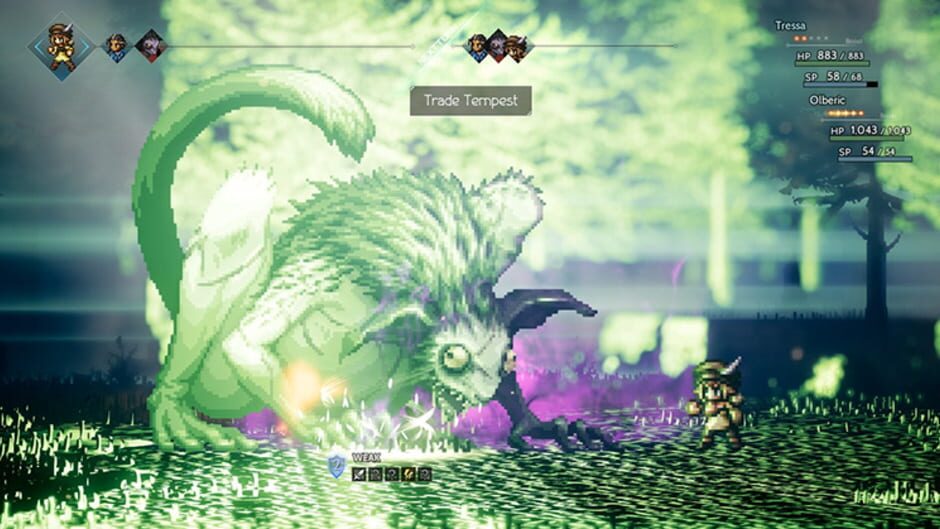Capture d’Octopath Traveler