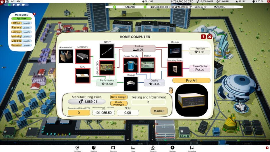 Capture de Computer Tycoon