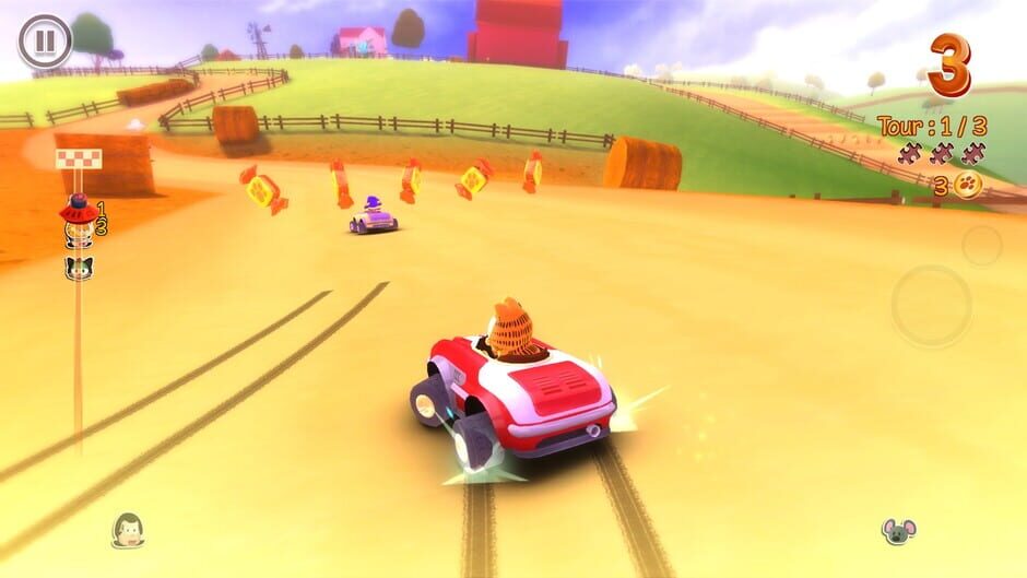 Capture de Garfield Kart
