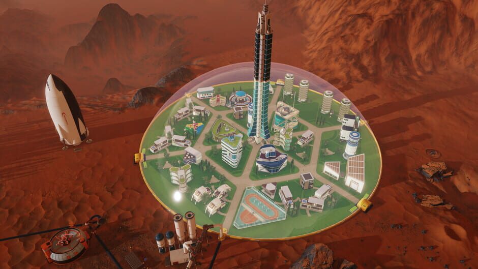 Capture de Surviving Mars