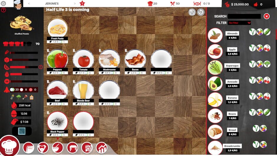 Capture de Chef: A Restaurant Tycoon Game