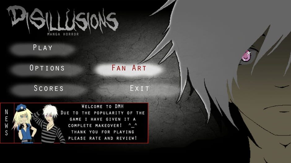 Capture de Disillusions Manga Horror