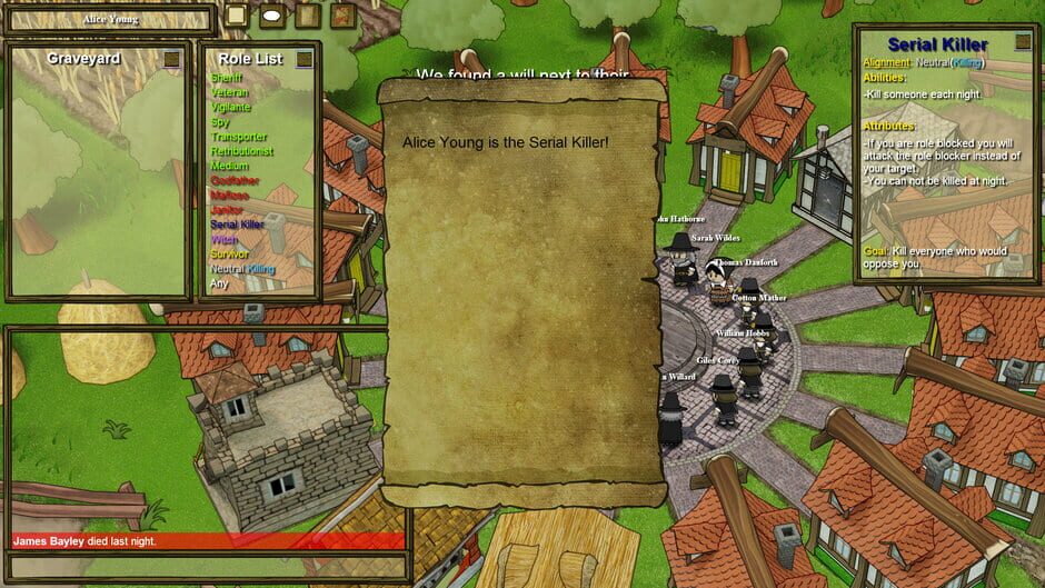 Capture de Town of Salem