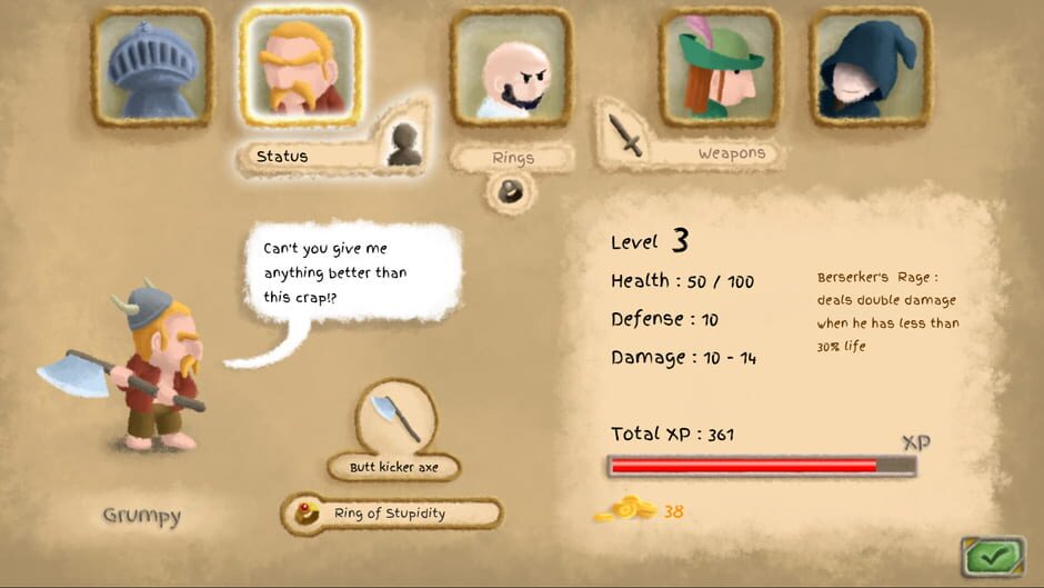Capture de Healer's Quest