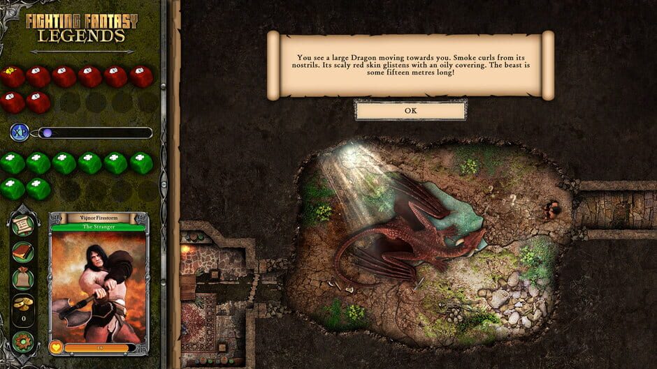 Capture de Fighting Fantasy Legends