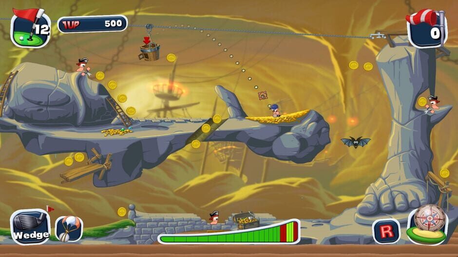 Capture de Worms Crazy Golf