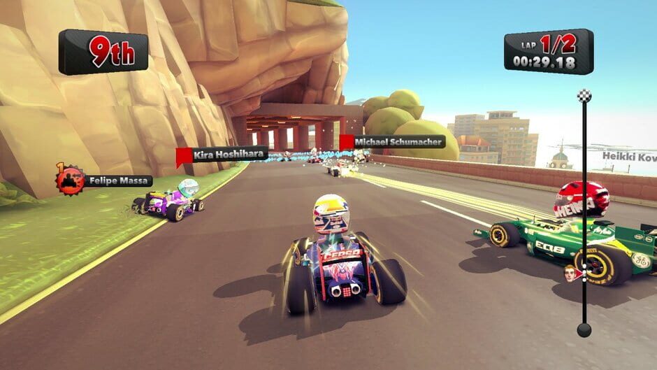 Capture de F1 Race Stars