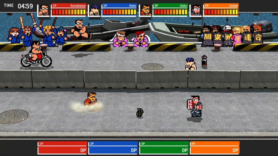 Capture de River City Melee: Battle Royal Special