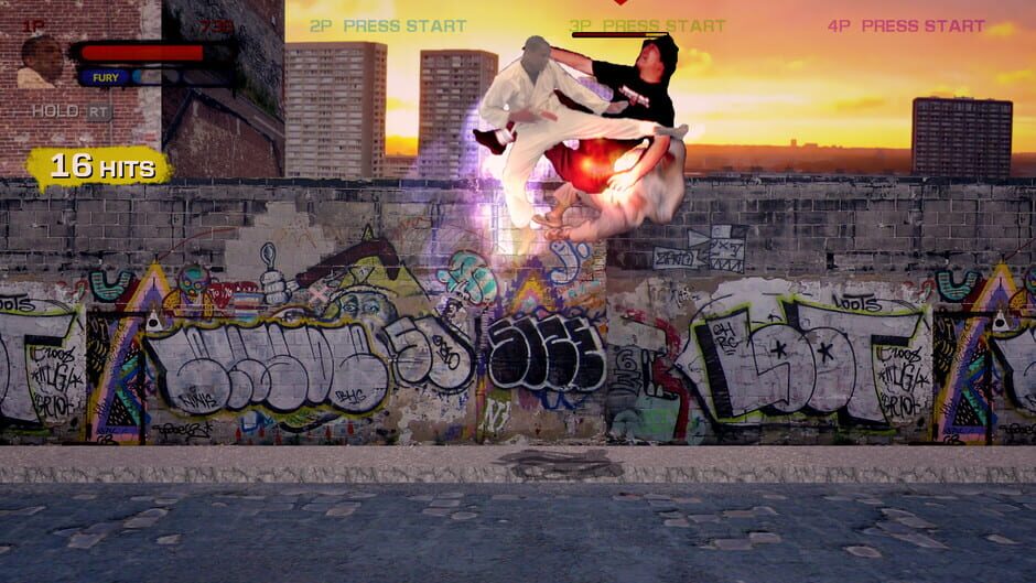 Capture de Streets of Fury EX