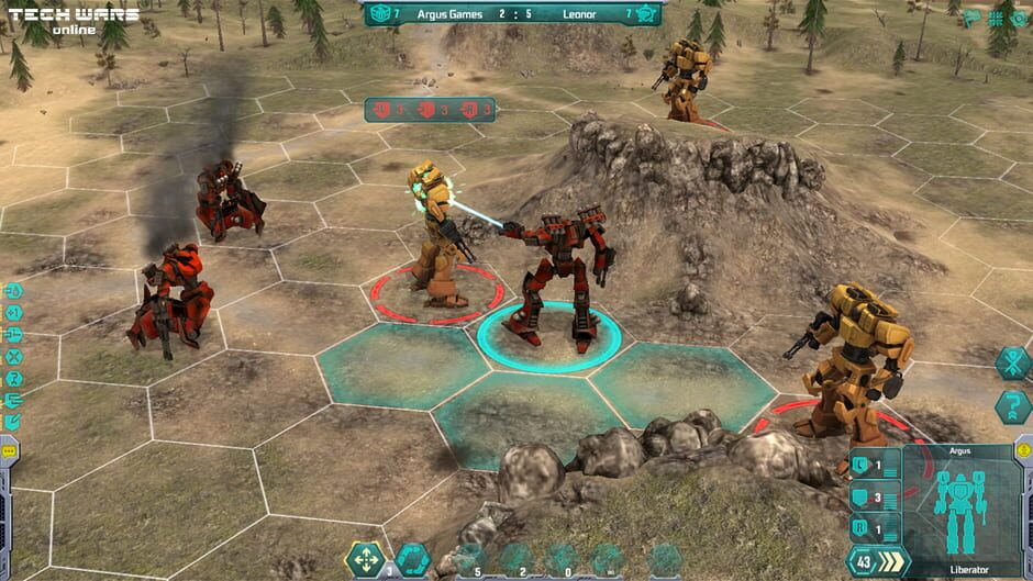 Capture de Techwars Online