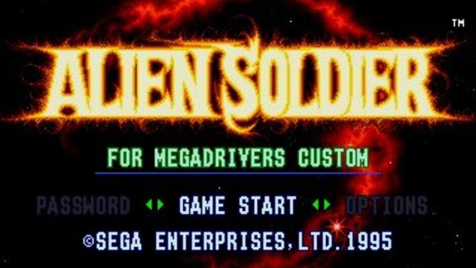 Capture d’Alien Soldier