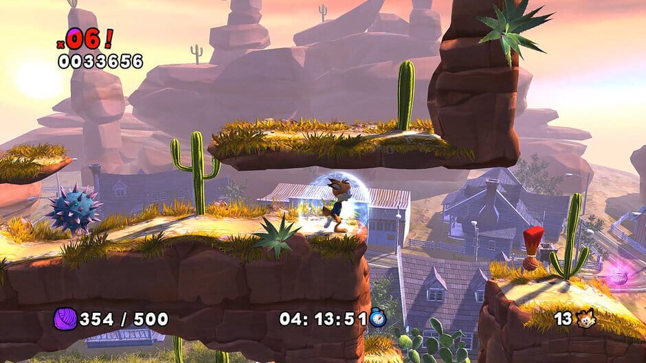 Capture de Bubsy: The Woolies Strike Back