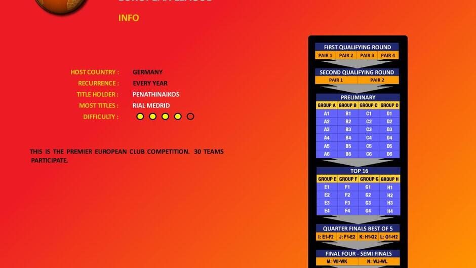 Capture de World Basketball Manager 2010