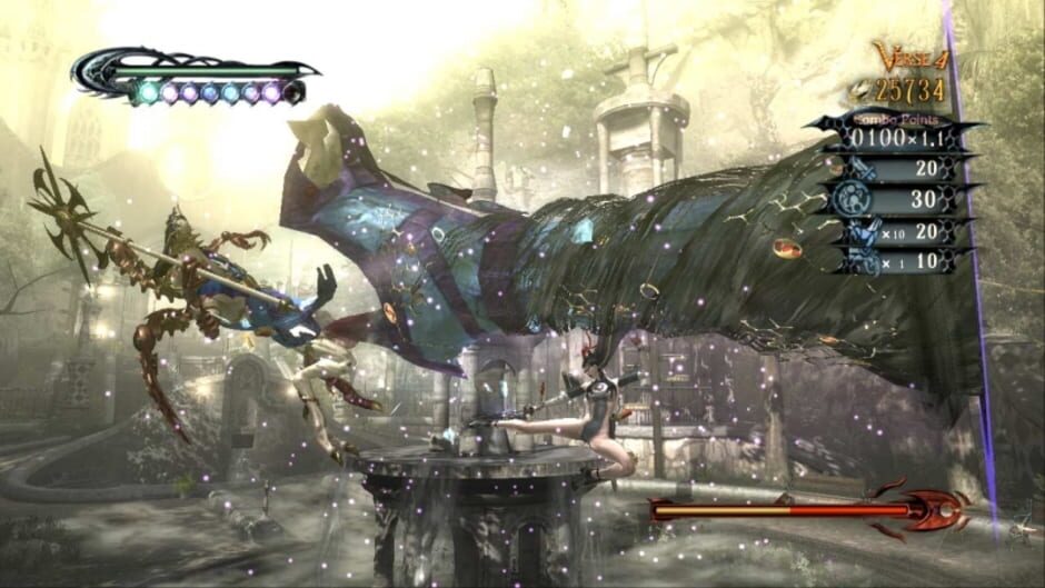 Capture de Bayonetta
