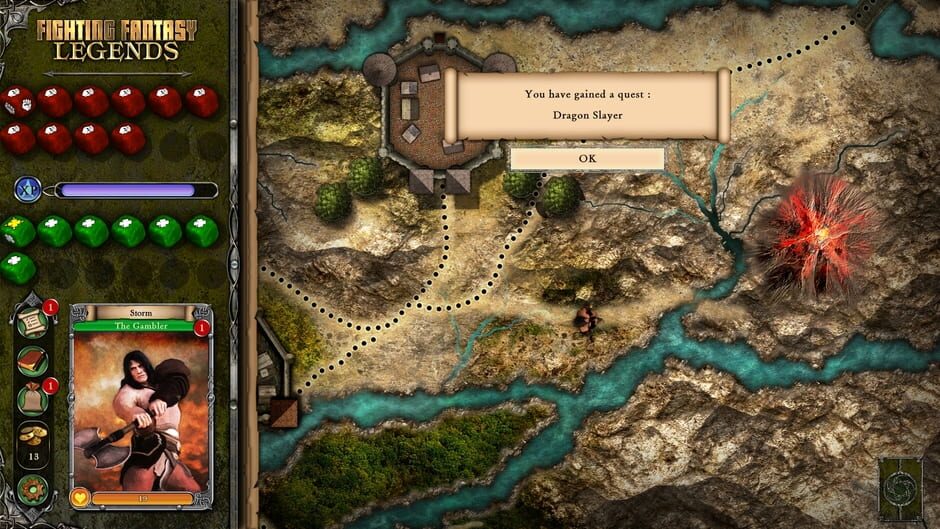 Capture de Fighting Fantasy Legends