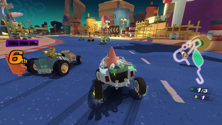 Capture de Nickelodeon Kart Racers