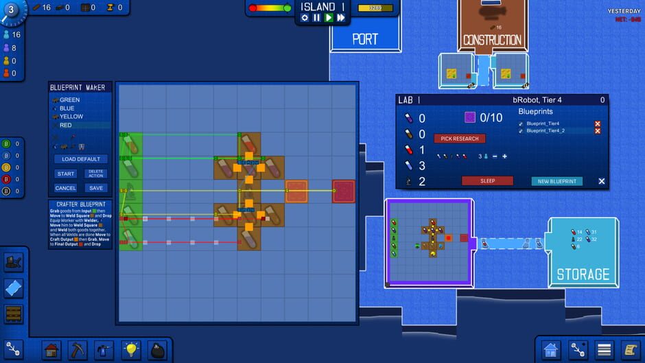 Capture de Blueprint Tycoon